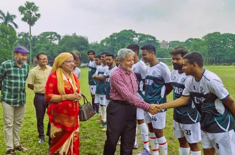 জাবিতে আন্তঃবিভাগ ফুটবল প্রতিযোগিতা শুরু